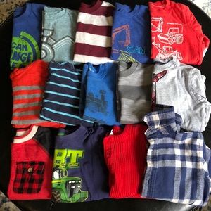Great condition BUNDLE - 2T Boy’s LS Shirts